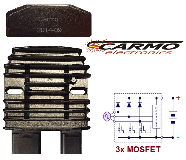 Regulator Carmo Honda Rectifier MOSFET
